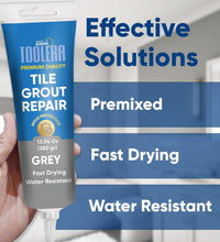 TOOLERA - Tile Grout Repair Kit (5-Piece Set) - Professional Finish Made Easy