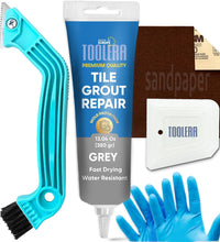 TOOLERA - Tile Grout Repair Kit (5-Piece Set) - Professional Finish Made Easy